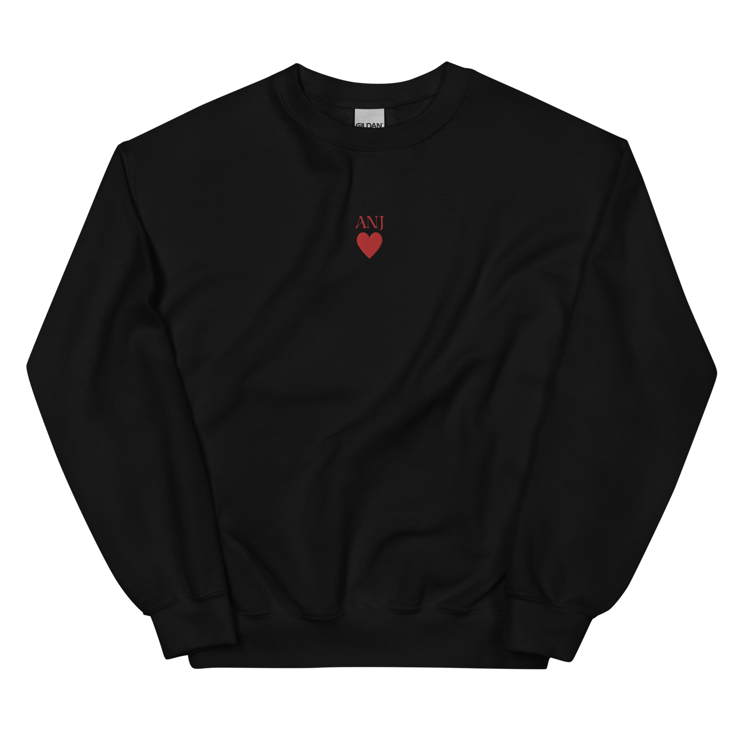 Anj of Hearts Embroidered Crewneck