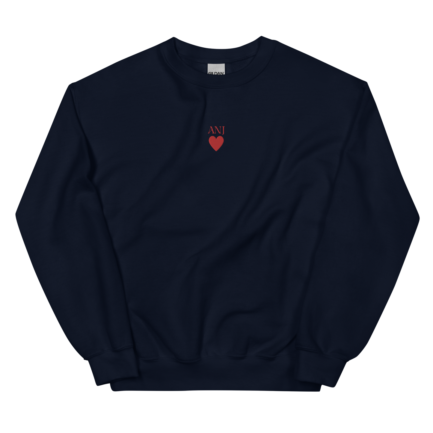 Anj of Hearts Embroidered Crewneck