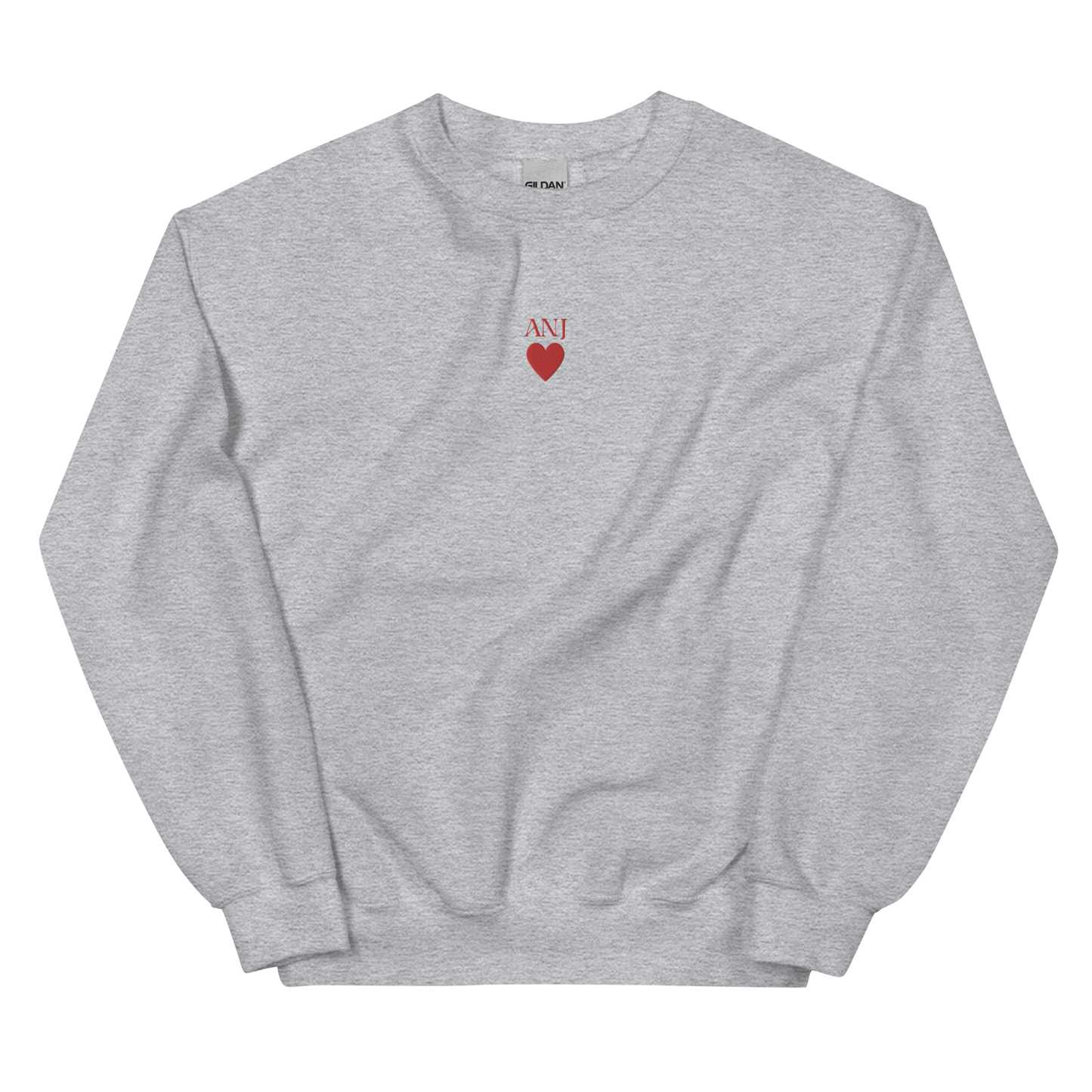 Anj of Hearts Embroidered Crewneck